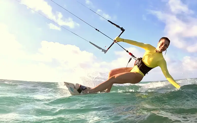 Kitesurf con la escuela Vento